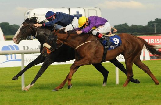 Fran Berry (inside) aboard Glowing