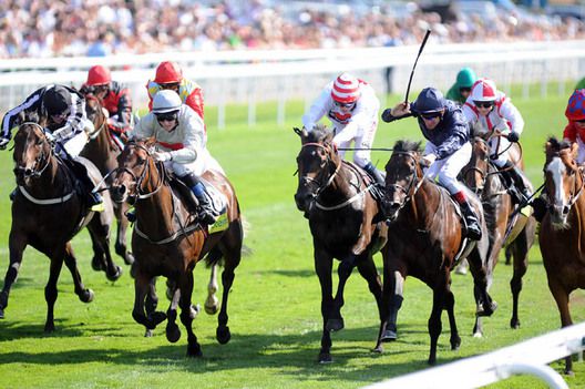 SESENTA and Gar Carroll 2nd left win the Ebor for trainer Willie Mullins 