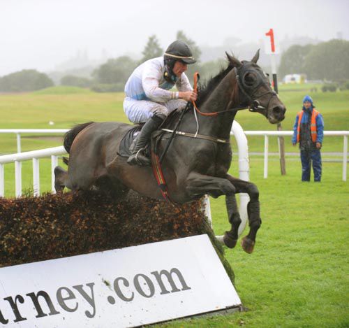 Gonebeyondrecall and Davy Russell winning at Killarney