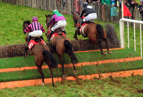 Whyso Mayo (left) jumping at Bandon