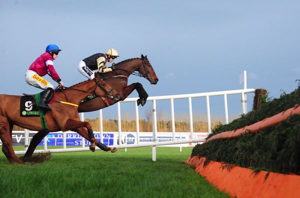 Bellshill jumped beautifully against Road To Respect at Leopardstown