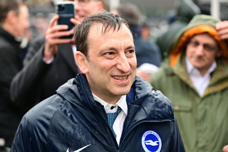 CHELTENHAM 16 March 2022 Owner TONY BLOOM after ENERGUMENE gave him Champion Chase success HEALY RACING