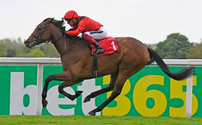 Emily Upjohn and Frankie Dettori 