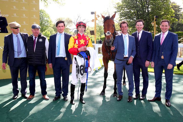 STATE OF REST S Crosse after winning the Prix Ganay Group 1 ParisLongchamp 01 05 22HEALY RACING