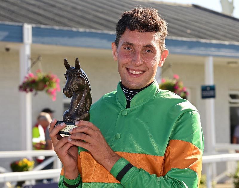 Eoin Walsh after riding a winner at Tramore