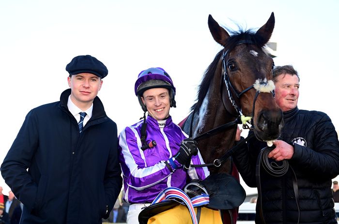 High Definition pictured with Joseph O'Brien, JJ Slevin and groom Shane Moloney