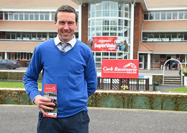 Eoghan O'Grady on his first day as the manager at Cork Racecourse Mallow