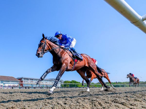 Military Order William Buick winsThe Fitzdares Lingfield Derby Trial Stakes Listed Race Lingfield Park 13 5 2023Healy Racing