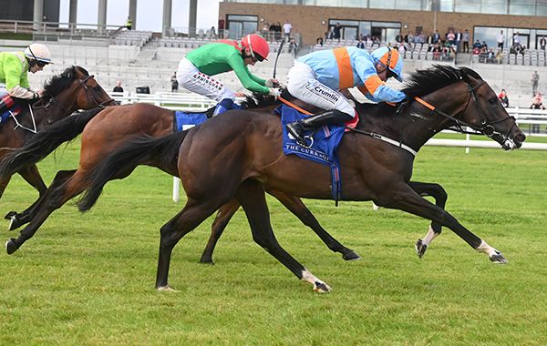 Letsbefrankaboutit and Billy Lee win the Heider Family Stables Round Tower Stakes Group 3