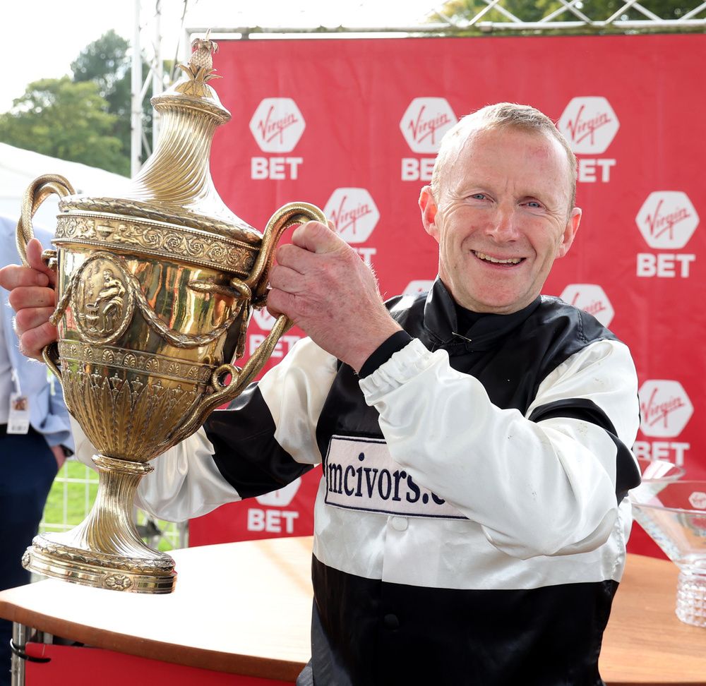 Joe Fanning rides Align The Stars at York