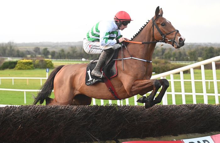 American Mike and Jack Kennedy win the Race And Stay Irish EBF Beginners Chase