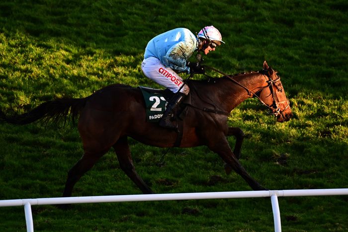 Leopardstown December 2023 Meetingofthewaters and Danny Mullins win The Paddy Power Chase 