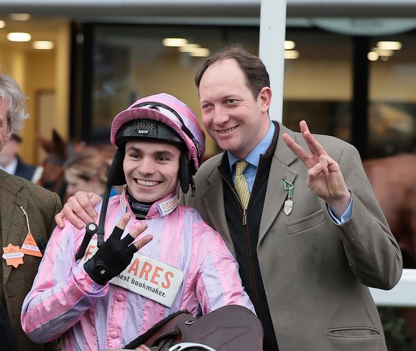 In-form jockey Ben Jones seen here with Ben Pauling