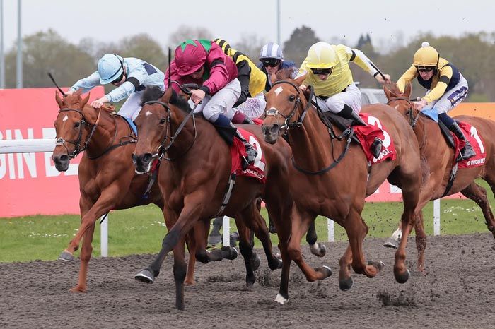 Choisya (near) seen in action at Kempton