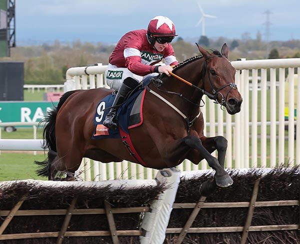 Brighterdaysahead (Jack Kennedy) winning at Aintree