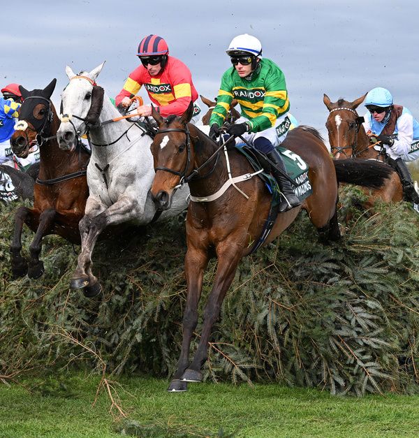 John Hunt commentated on the Grand National 