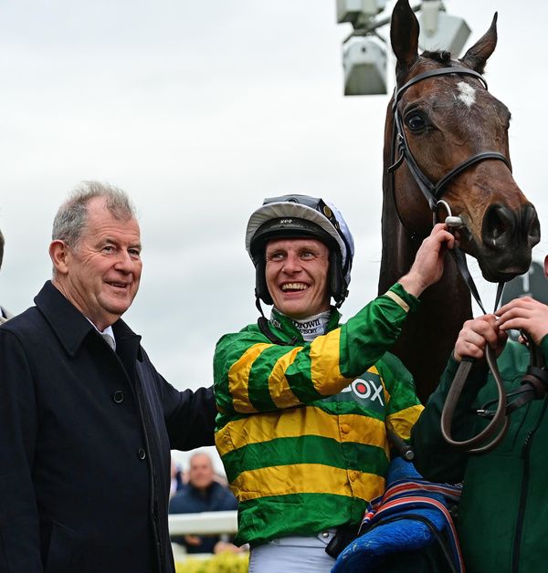 JP McManus and Paul Townend with I Am Maximus