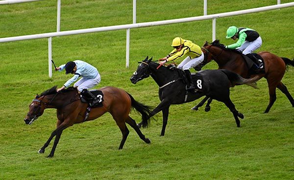 Believing winning the Group 2 Sapphire Stakes at the Curragh