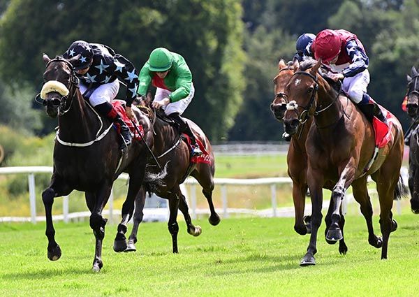 Evening Blossom and Declan McDonogh (right)