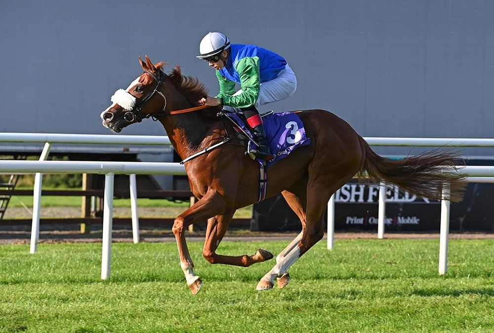 Sir Jeremy strides away from his rivals