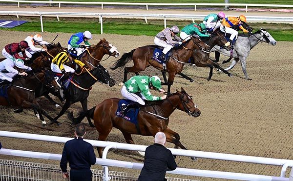 Nyman (nearside) and Billy Lee