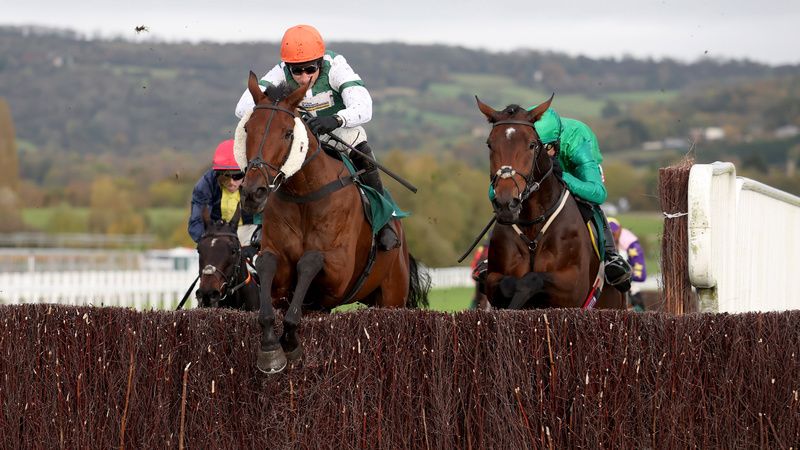 Calico and Harry Skelton (orange cap)