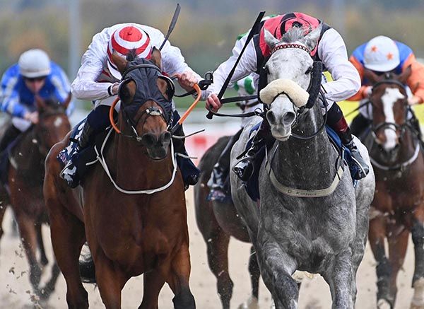 Skontonovski and Adam Caffrey (left) beat Zabeir 