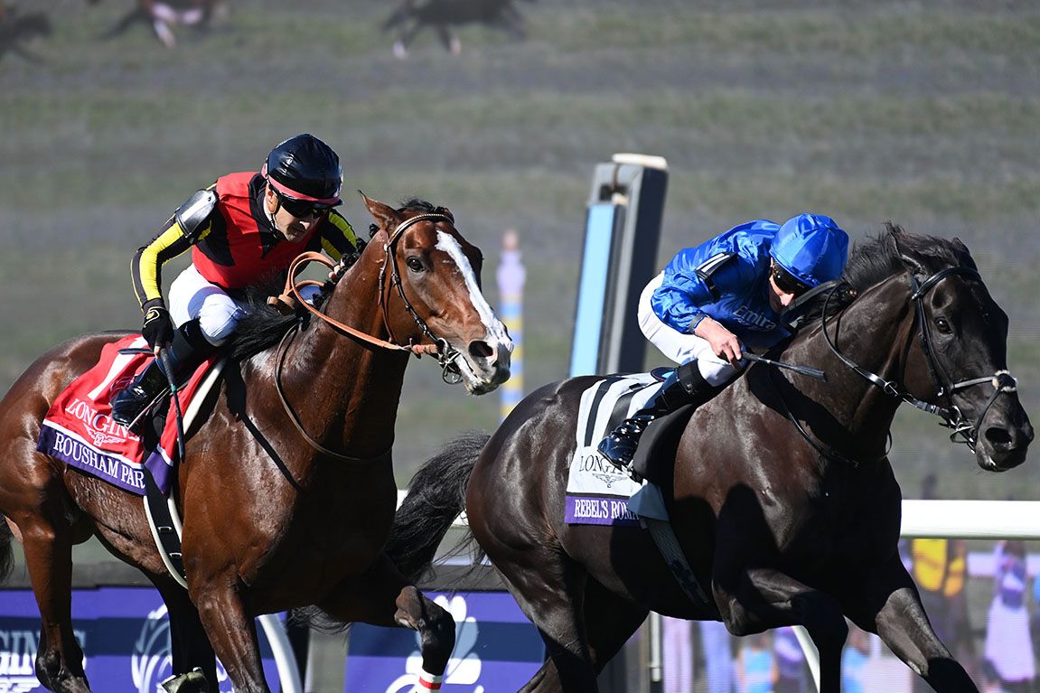 Rebel s Romance and William Buick (right)