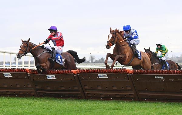 Space Warrior and Danny Mullins (left)