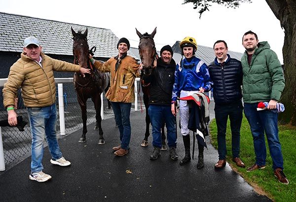 Winning connections with Prince Of Air and unplaced stable companion Coole Arcade