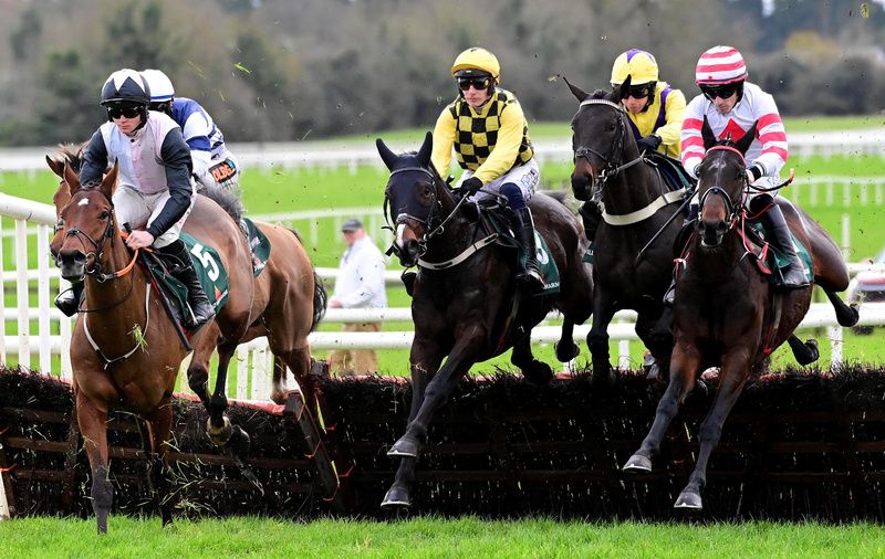 Fairyhouse 30 November 2024 Anzadam and Paul Townend 3rd right win for trainer Willie Mullins