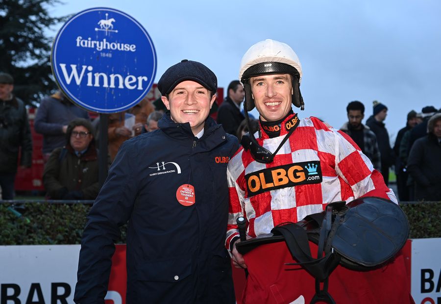 Harry Derham and Paul O'Brien were successful at Fairyhouse in December with Washington