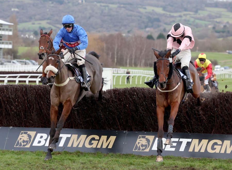 Libberty Hunter (left) and Harry Cobden