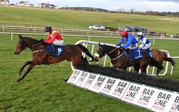 Rockbrook clears an early flight under Aidan Kelly