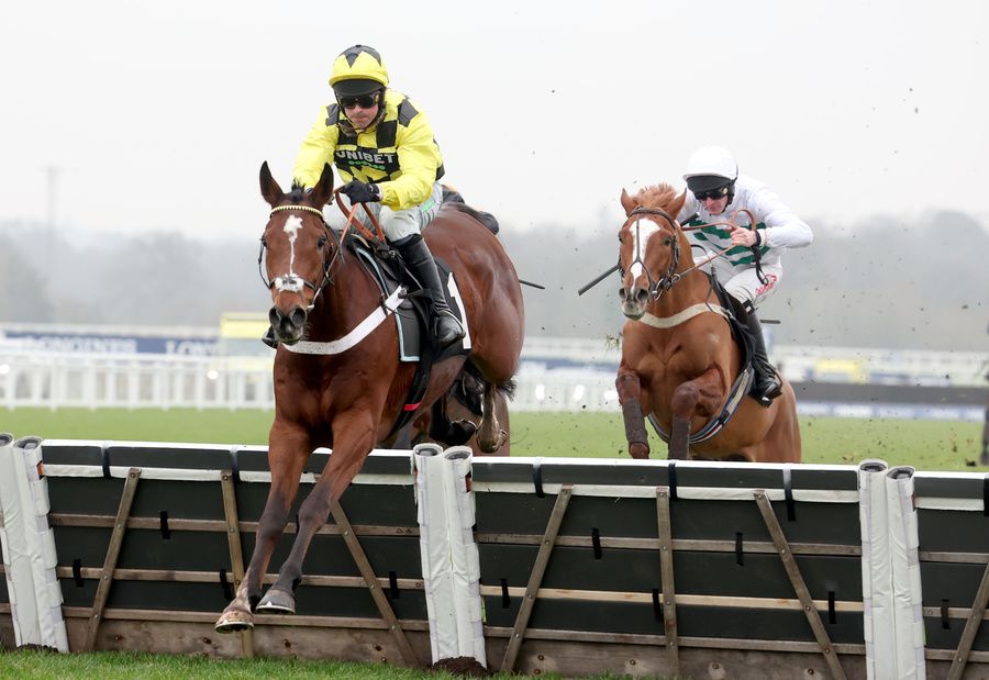 Lulamba and Nico de Boinville win for trainer Nicky Henderson at Ascot on debut