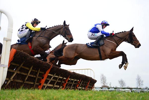 Millforce and Keith Donoghue (blue & white)