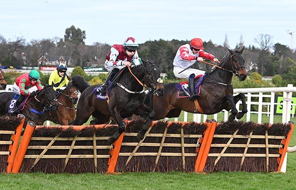 Solsbury Hill and Charlie O'Dwyer (left) beat Following Orders